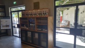 Tabor Winery wine dispensing machine